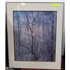 Image 1 : SCENIC FRAMED WOODS PICTURE (30"X24")