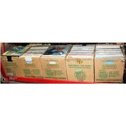 6 LARGE BOXES OF ASSORTED RECORDS