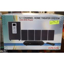 NEW IN BOX - 5.1 CHANNEL HOME THEATRE