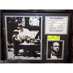 THE GODFATHER MANCAVE WALL DISPLAY