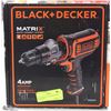 Image 1 : BLACK & DECKER MATRIX 4AMP DRILL