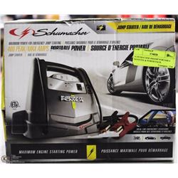 SCHUMACHER 400AMP PORTABLE BOOSTER & POWER PACK