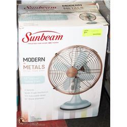 SUNBEAM METAL 12" 3 SPEED FAN