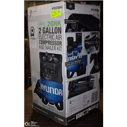 NEW HYUNDIA ELECTRIC AIR COMP,2 GALLON