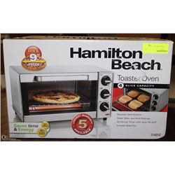 HAMILTON BEACH PIZZA & TOASTER OVEN WITH TIMER
