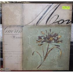 ABSTRACT GUERIN CANVAS PICTURE BY