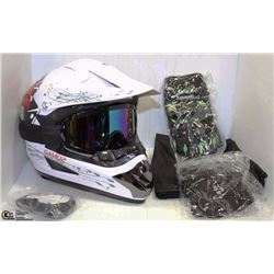 NEW BMX/MOTORCROSS DOT APPROVED GAME12 HELMET