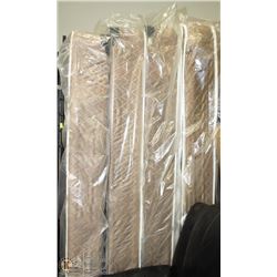 GROUP OF 3 SINGLE SIZE MATTRESSES WITH BOXSPRINGS