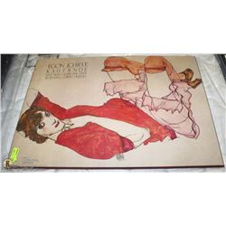 EGON SCHIELE WALL PLAQUE