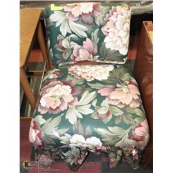 FLORAL SIDE CHAIR