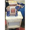 Image 1 : CERAMIC ELEPHANT PLANT STAND SOLD WITH 2 DRAWER