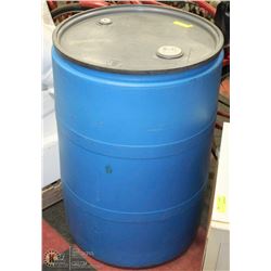 LARGE BLUE RAIN BARREL