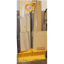 2 YELLOW SNOW SHOVELS