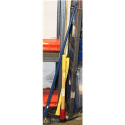 WOOD AXE SOLD WITH PIK AXE AND DROP BAR