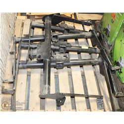 LOT OF 5 PICK UP TRUCK HITCHES.