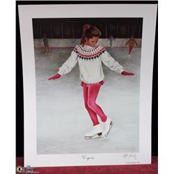 AUTOGRAPHED JOHN NEWBY PRINT “FIGURES”