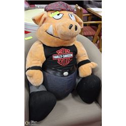 VINTAGE HARLEY DAVIDSON STUFFED PLUSH BIKER
