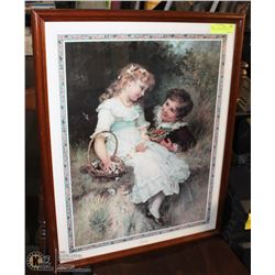 ESTATE FRAMED PRINT 24X3.