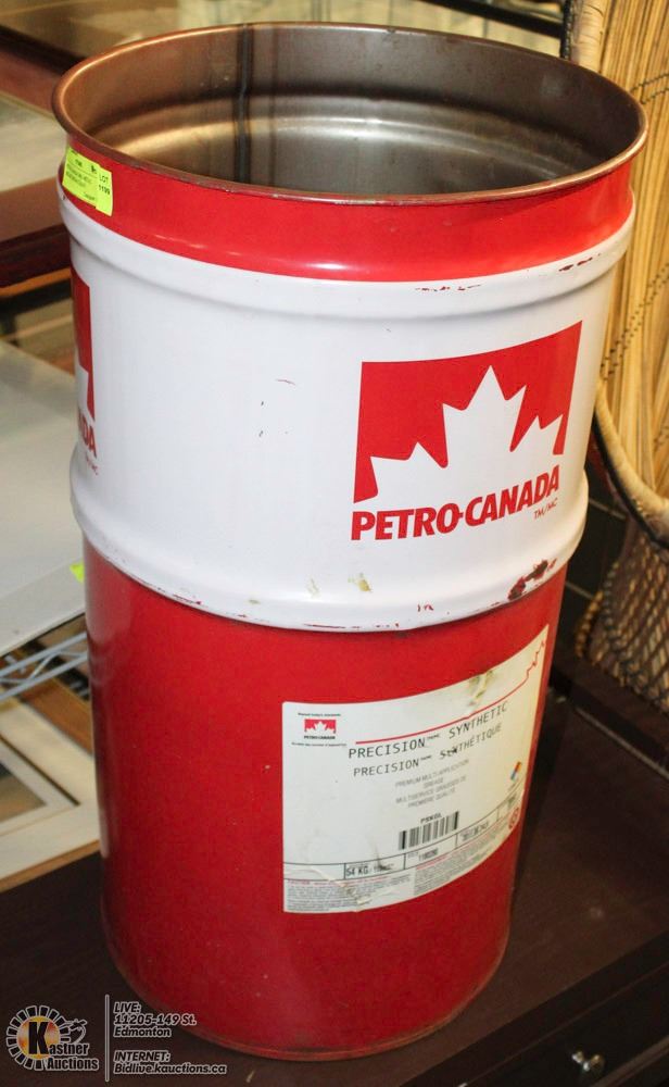 PETRO CANADA 54KG METAL GREASE DRUM (CLEAN)