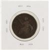 Image 2 : 1723 1/2 Penny Hibernia Colonial Copper Coin