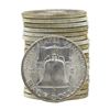 Image 2 : Roll of (20) 1953-S Brilliant Uncirculated Franklin Half Dollars