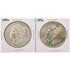 Image 1 : Lot of 1886 & 1896 $1 Morgan Silver Dollar Coins