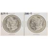 Image 1 : 1879-O & 1880-O $1 Morgan Silver Dollar Coins