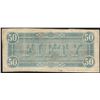 Image 2 : 1864 $50 Confederate States of America Note