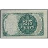 Image 2 : 1874 Twenty Five Cents Fifth Issue Fractional Currency Note