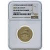 Image 1 : 1975 $100 Barbados Olive Blossom Gold Coin NGC PF69 Ultra Cameo