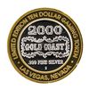 Image 2 : .999 Fine Silver Gold Coast Las Vegas $10 Casino Limted Edition Gaming Token