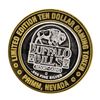 Image 2 : .999 Silver Buffalo Bills Resort & Casino Primm, NV $10 Limited Edition Gaming T