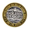 Image 2 : .999 Silver Golden Nugget Laughlin $10 Casino Limited Edition Gaming Token