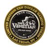 Image 2 : .999 Silver The Venetian Las Vegas Nevada $10 Casino Limited Edition Gaming Toke