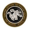 Image 1 : .999 Silver The Orleans Hotel & Casino Las Vegas, NV $10 Limited Edition Gaming