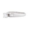 Image 2 : Platinum 0.82ctw Diamond Ring