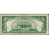 Image 2 : 1929 $5 The First National Bank of Boston MA National Currency Note CH# 200
