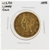 Image 1 : 1894 $10 Liberty Head Eagle Gold Coin