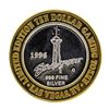 Image 2 : .999 Silver Stratosphere Las Vegas, NV $10 Casino Limited Edition Gaming Token