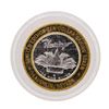 Image 2 : .999 Silver Flamingo Laughlin, Nevada $10 Casino Limited Edition Gaming Token