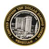 Image 1 : .999 Silver The Venetian Las Vegas Nevada $10 Casino Limited Edition Gaming Toke