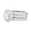 Image 2 : 14KT White Gold 2.33ctw Diamond Ring