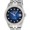 Image 1 : Rolex Stainless Steel 1.40ctw Diamond Datejust Mens Wristwatch