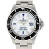 Image 2 : Mens Rolex Stainless Steel Mother Of Pearl Diamond 8 + 2 Sapphire Submariner