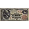 Image 1 : 1882 $5 Brown Back St. Louis National Currency Note