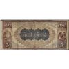 Image 2 : 1882 $5 Brown Back St. Louis National Currency Note