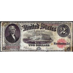 1917 $2 Legal Tender Note