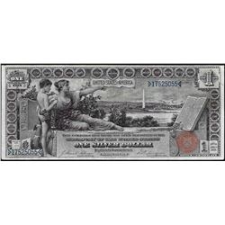 1896 $1 Educational Silver Certificate Note