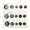 Image 1 : Set of 1959-1961 (5) Coin Proof Set