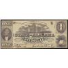 Image 1 : 1863 $1 The State of Louisiana Obsolete Bank Note